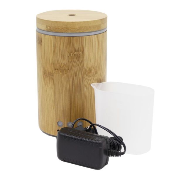 PHARMACTIV BIO Le Diffuseur Ultrasonique pour Huiles Essentielles - En Bambou Naturel