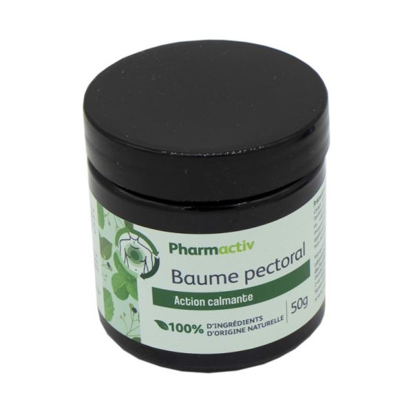 PHARMACTIV Baume Pectoral 50g - Action Calmante Dès 7 Ans