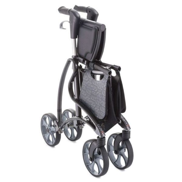 ROLLATOR Dolomite JAZZ 4 Roues Pliant avec Panier et Poignées Réglables en Hauteur, N7677* - 1 Unité