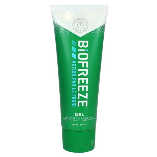 BIOFREEZE GEL 118ml - Action par le Froid - Douleurs Musculaires et Articulaires