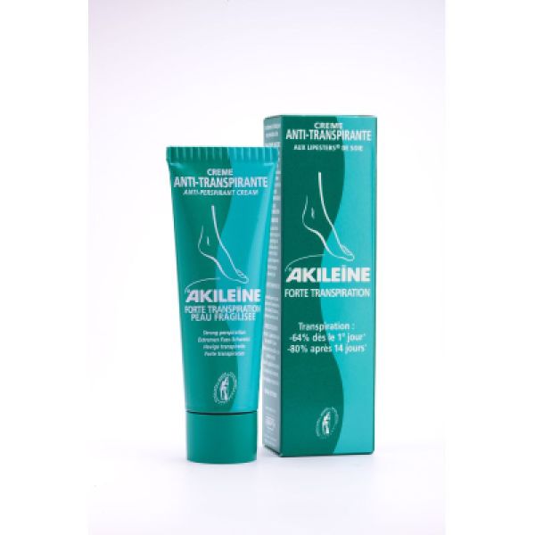 AKILEINE Crème Anti Transpirante Actif Myco Préventif - T/50ml