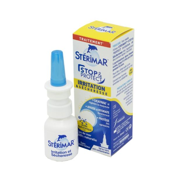 STERIMAR NEZ TRES SEC A IRRITE Acide hyaluronique Cuivre - 20ml