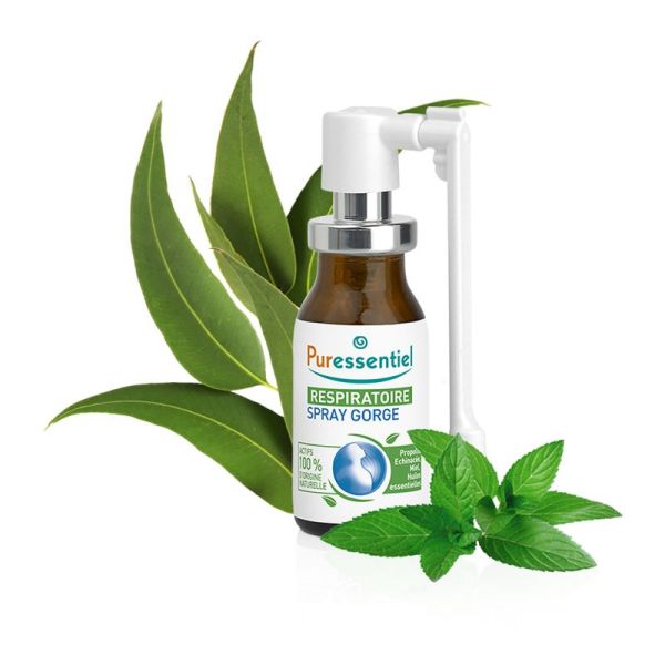 PURESSENTIEL RESPIRATOIRE Spray Gorge 15ml - Voies Respiratoires