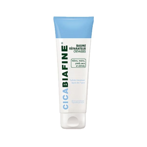 CICABIAFINE Baume Réparateur Crevasses 50ml - Talons, Mains Pieds Secs et Abîmés