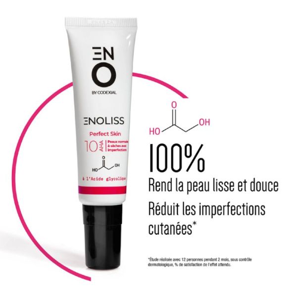 ENOLISS PERFECT SKIN 10 AHA 30ml - Crème Rénovatrice Nuit Micro Peeling