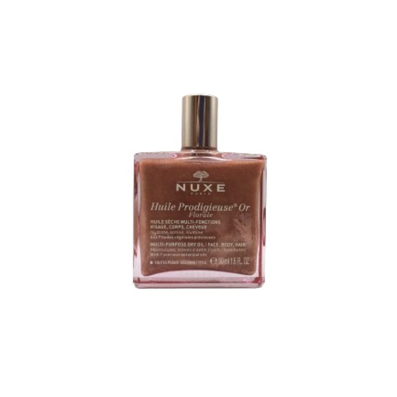 Huile Prodigieuse Or Nuxe 50 Ml - Huile Sèche Multi-usage Pour Le Corps, Les Cheveux, Le Visage - Neuf