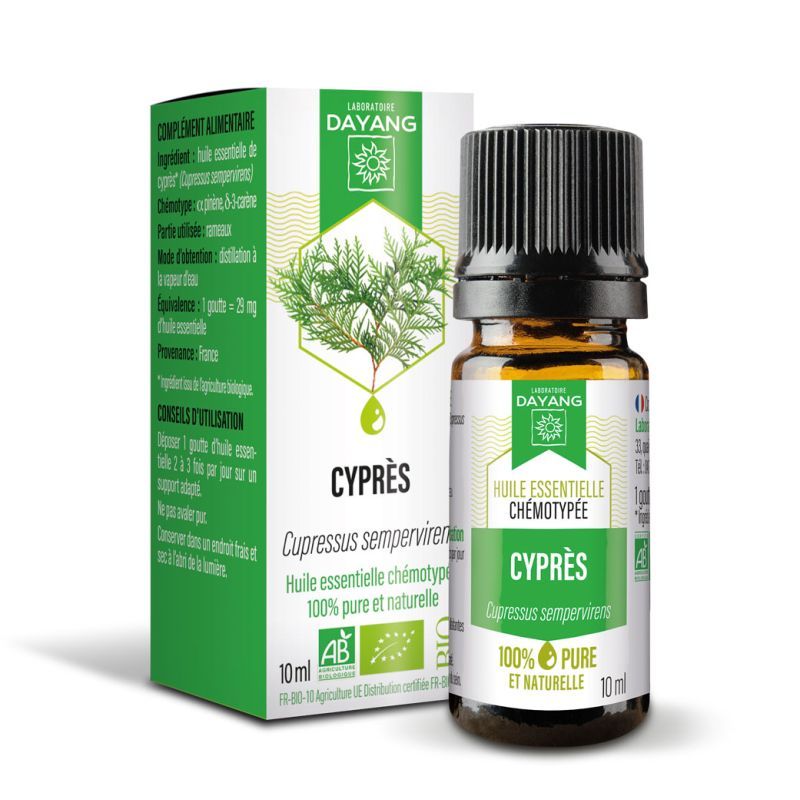 DAYANG BIO Huile Essentielle CYPRES 10ml - 3760162131994