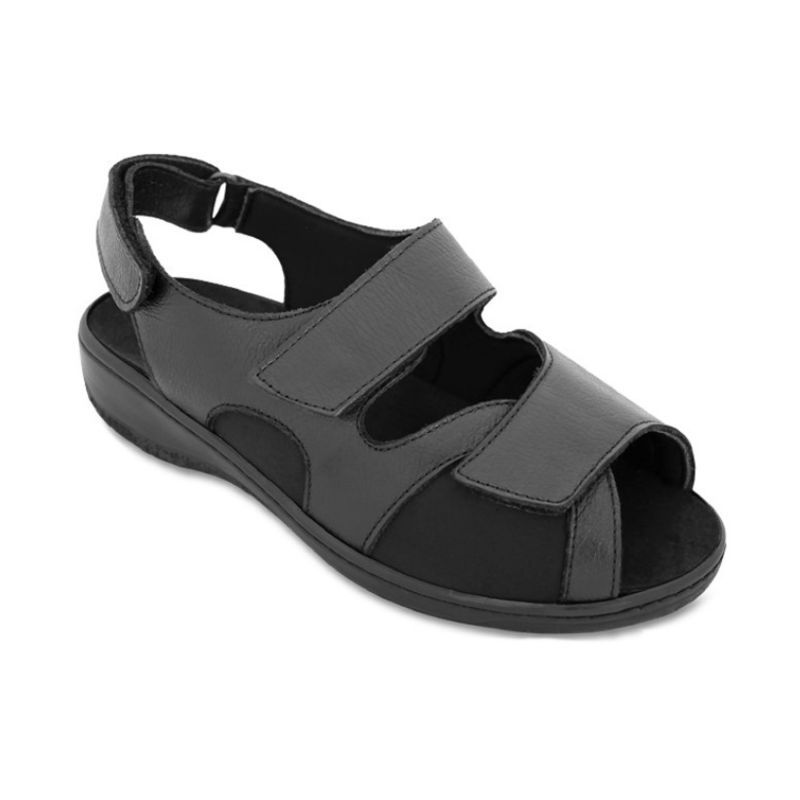 Dr. Comfort Chut Chaussures à Usage Temporaire Rejilla Taille 37 Noir | Pas cher